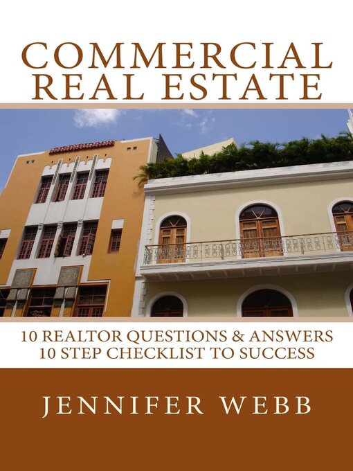Title details for Commercial Real Estate by Jennifer Webb - Available